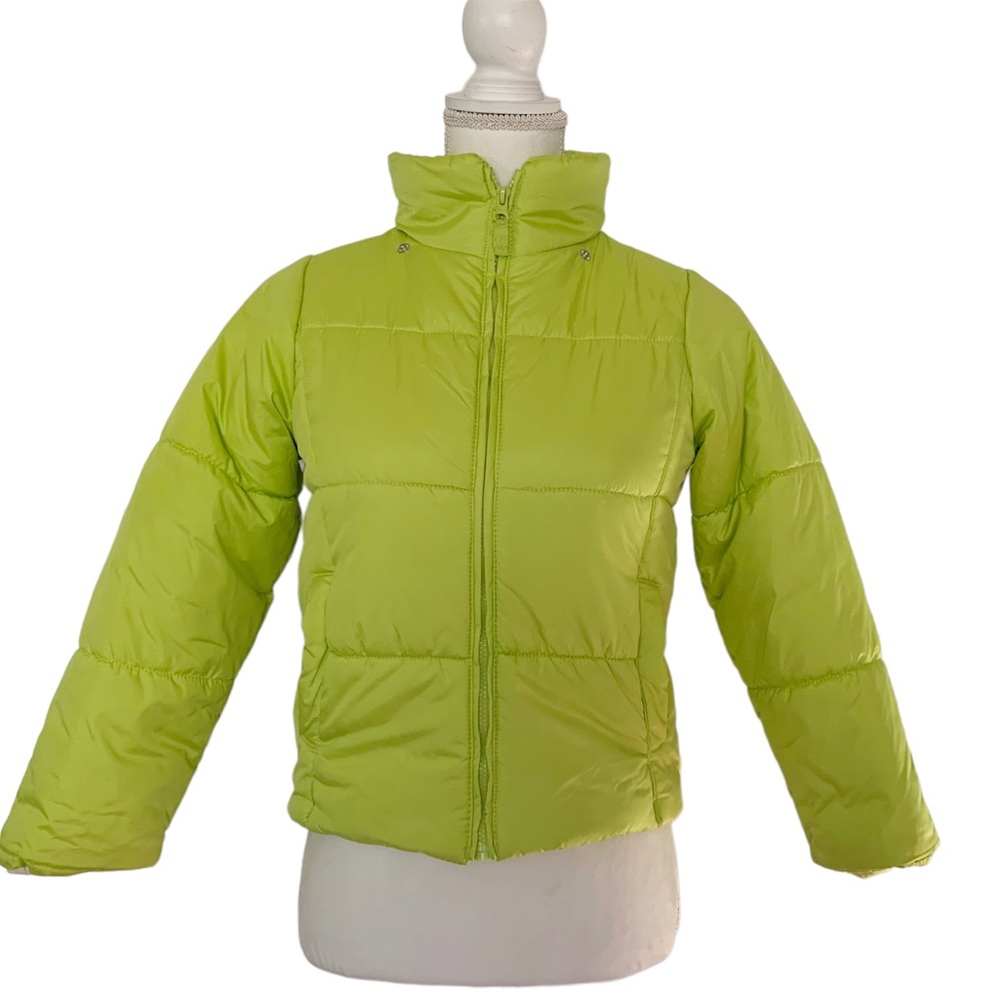 Oshkosh B’gosh Green Puffer Coat Size 8